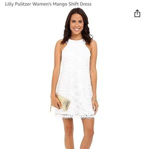 Lilly Pulitzer White Shift Dress